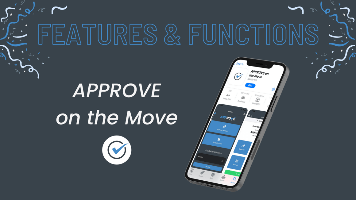 Download the APPROVE on the Move mobile app now!